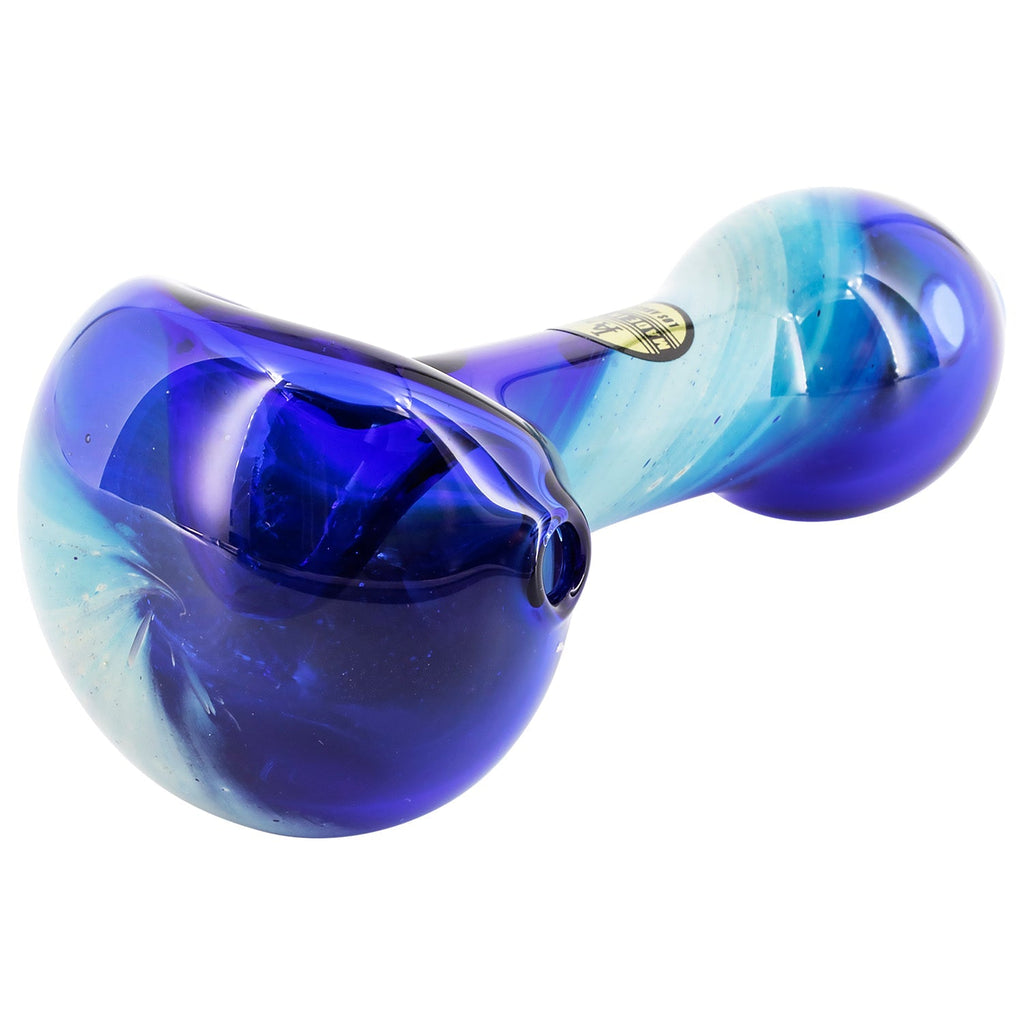 LA Pipes "Galaxy" Fumed Spoon Pipe