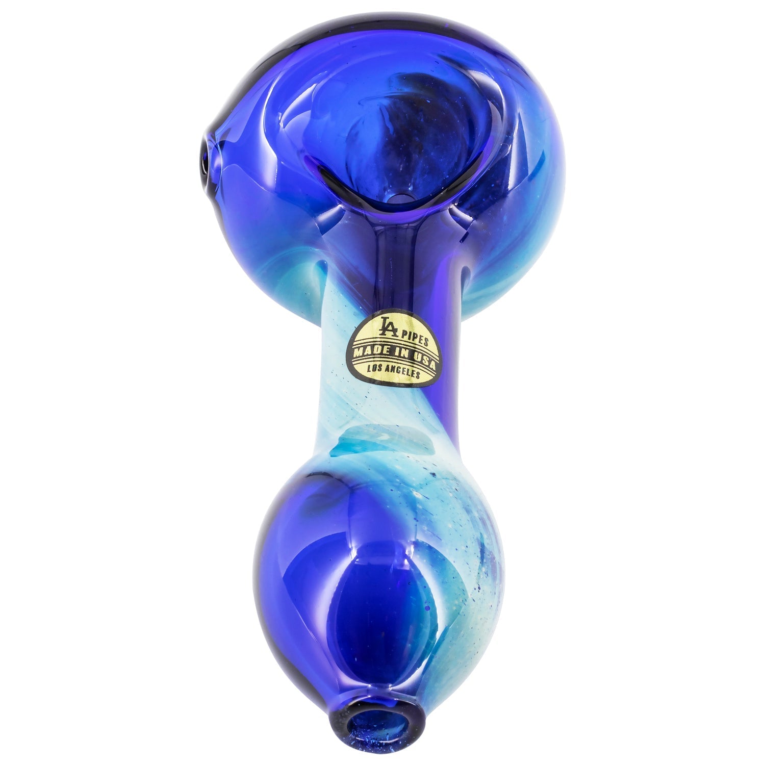 LA Pipes "Galaxy" Fumed Spoon Pipe
