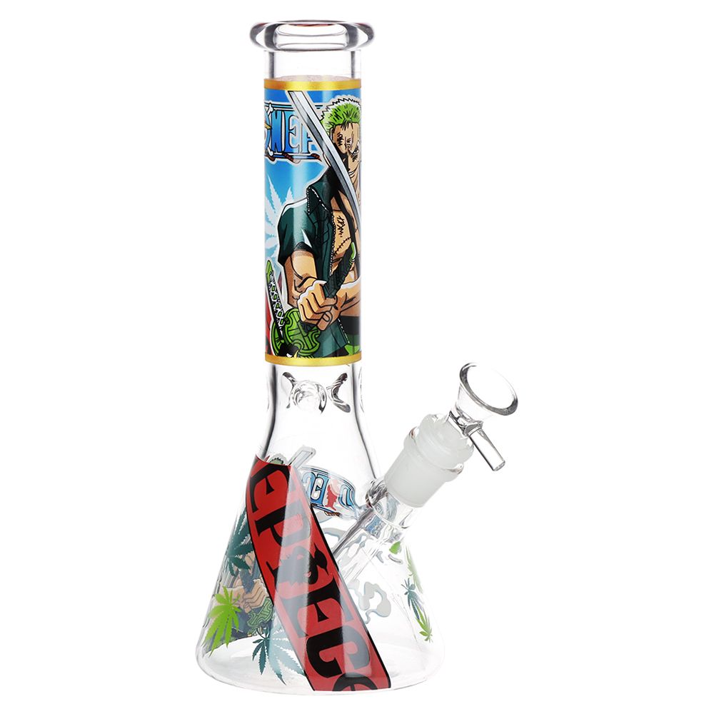 One Treasure Beaker Glass Water Pipe | 10.25" | 14mm F