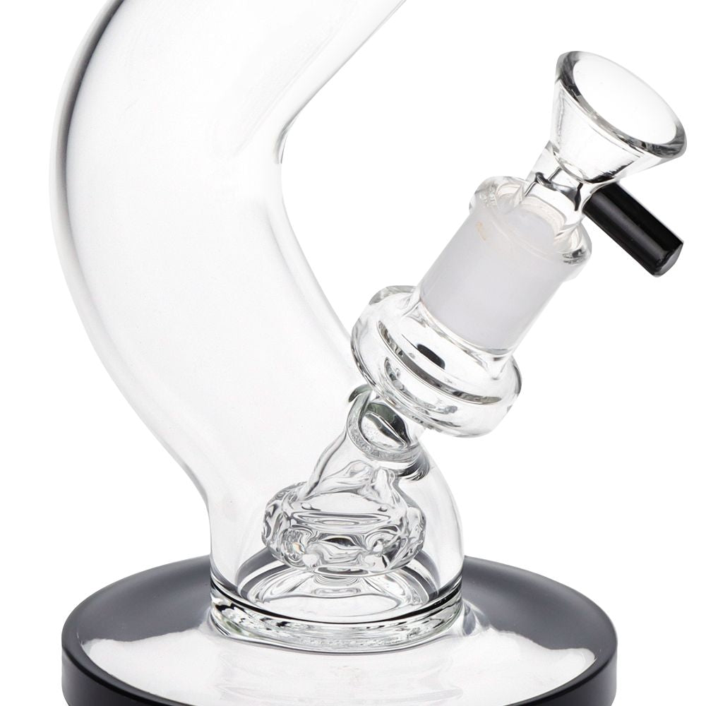 SeshGear Hip Check Curved Glass Water Pipe | 7.75" | 14mm F