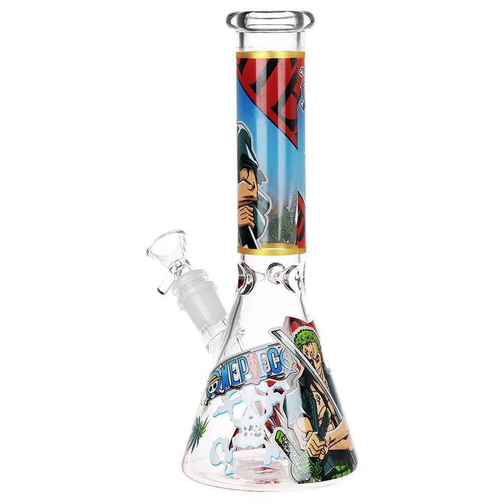 One Treasure Beaker Glass Water Pipe | 10.25" | 14mm F