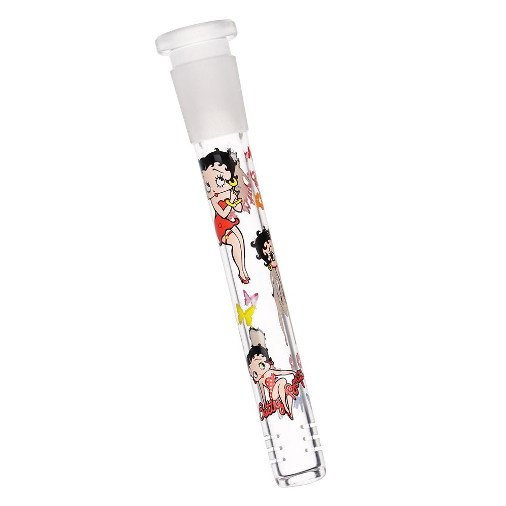 Betsy Beep Neon Beaker Glass Water Pipe - 10" / 14mm F / Colors Vary