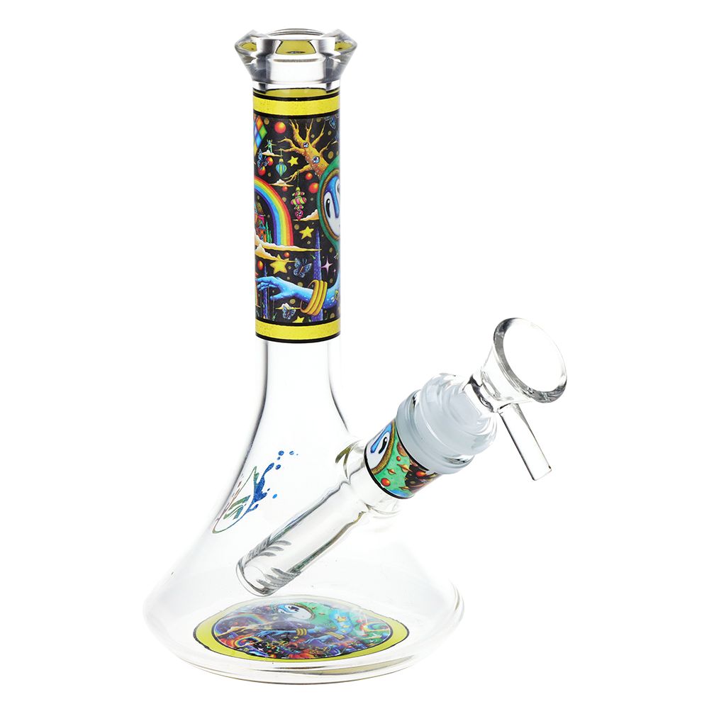 Pulsar Design Series Flared Beaker Glass Water Pipe | 6.75" | 14mm F