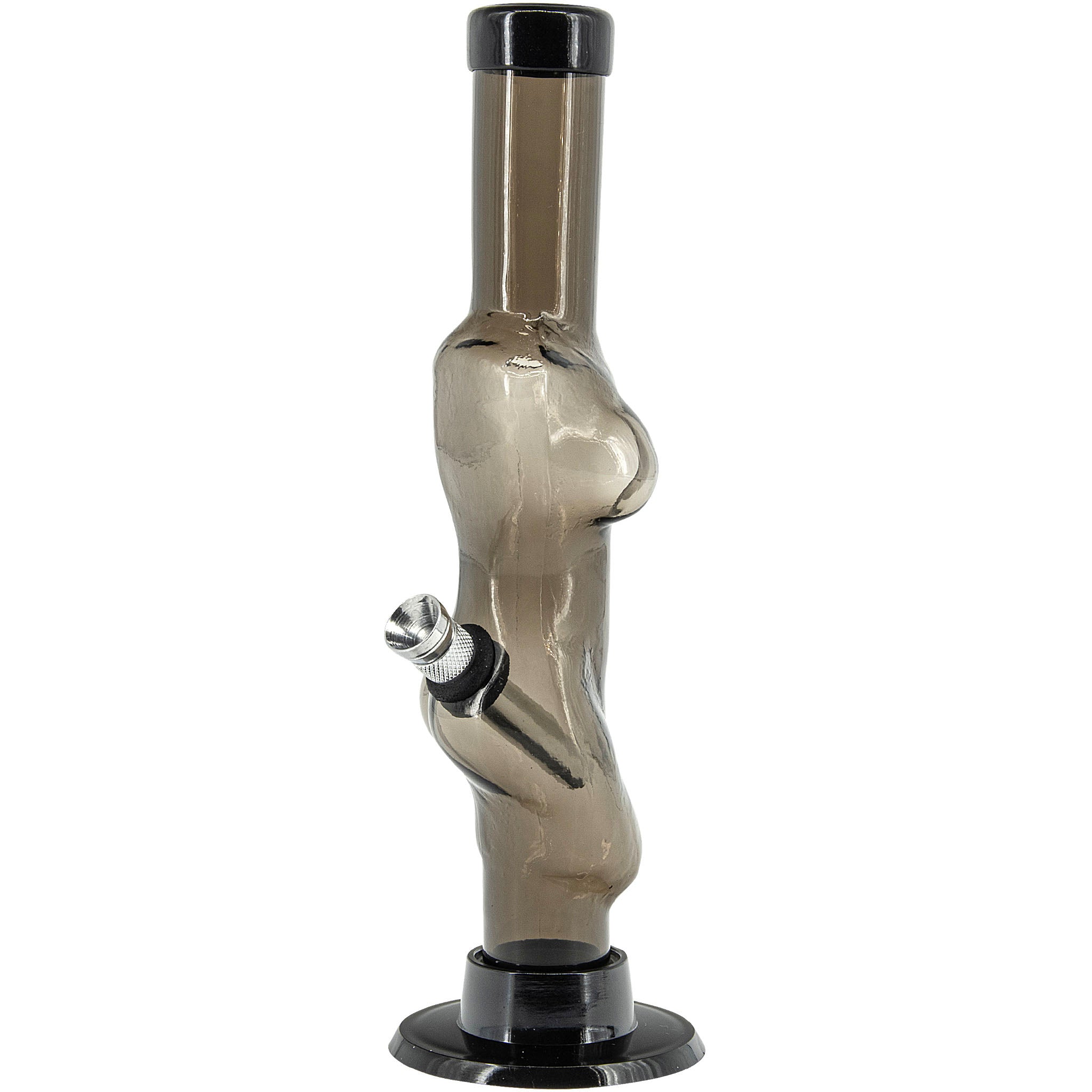 Acrylic Lady Contour Bong 8"  - Multiple Colors