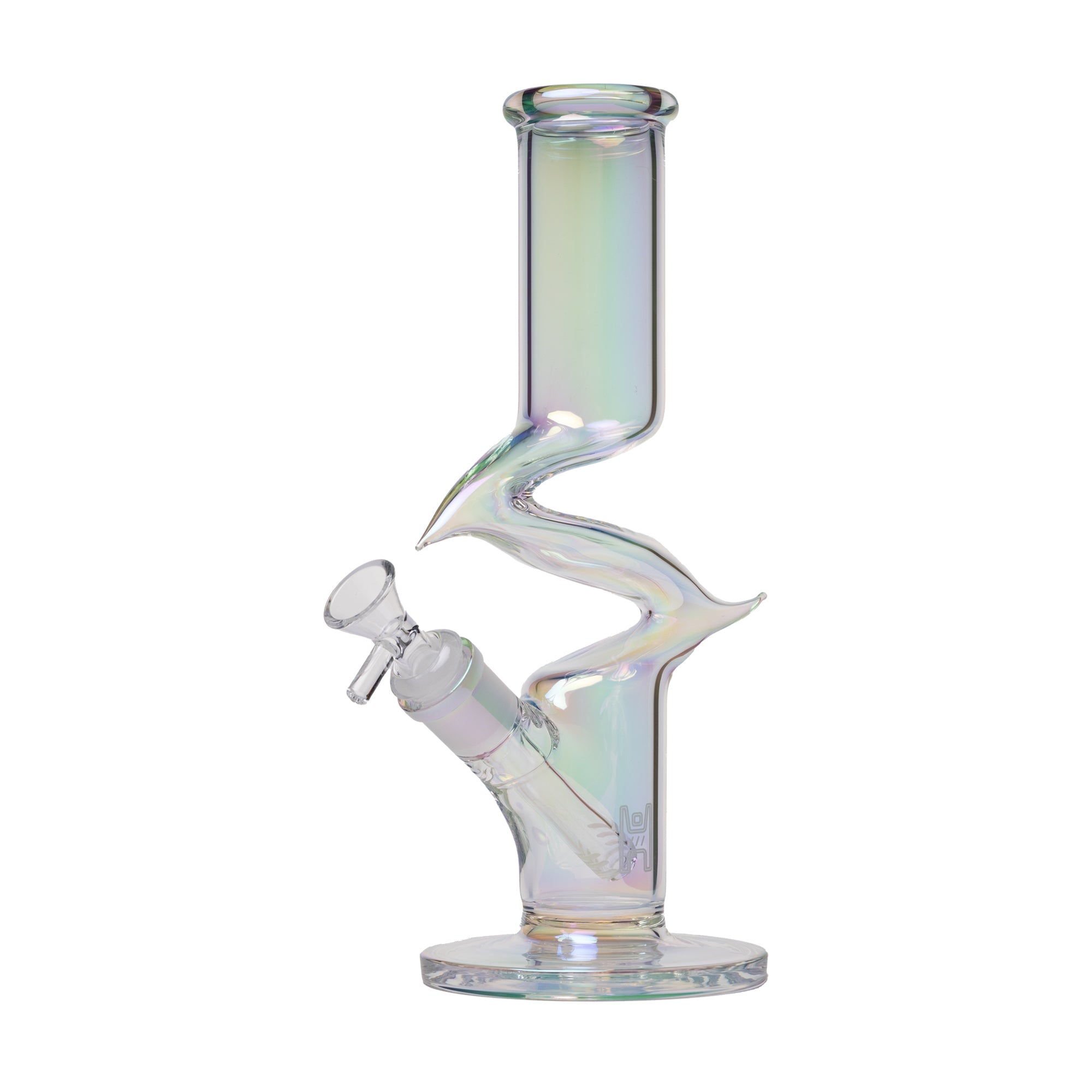 Human Grade Iridescent Zing Water Pipe