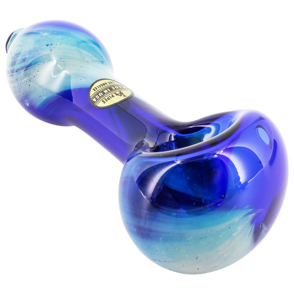 LA Pipes "Galaxy" Fumed Spoon Pipe