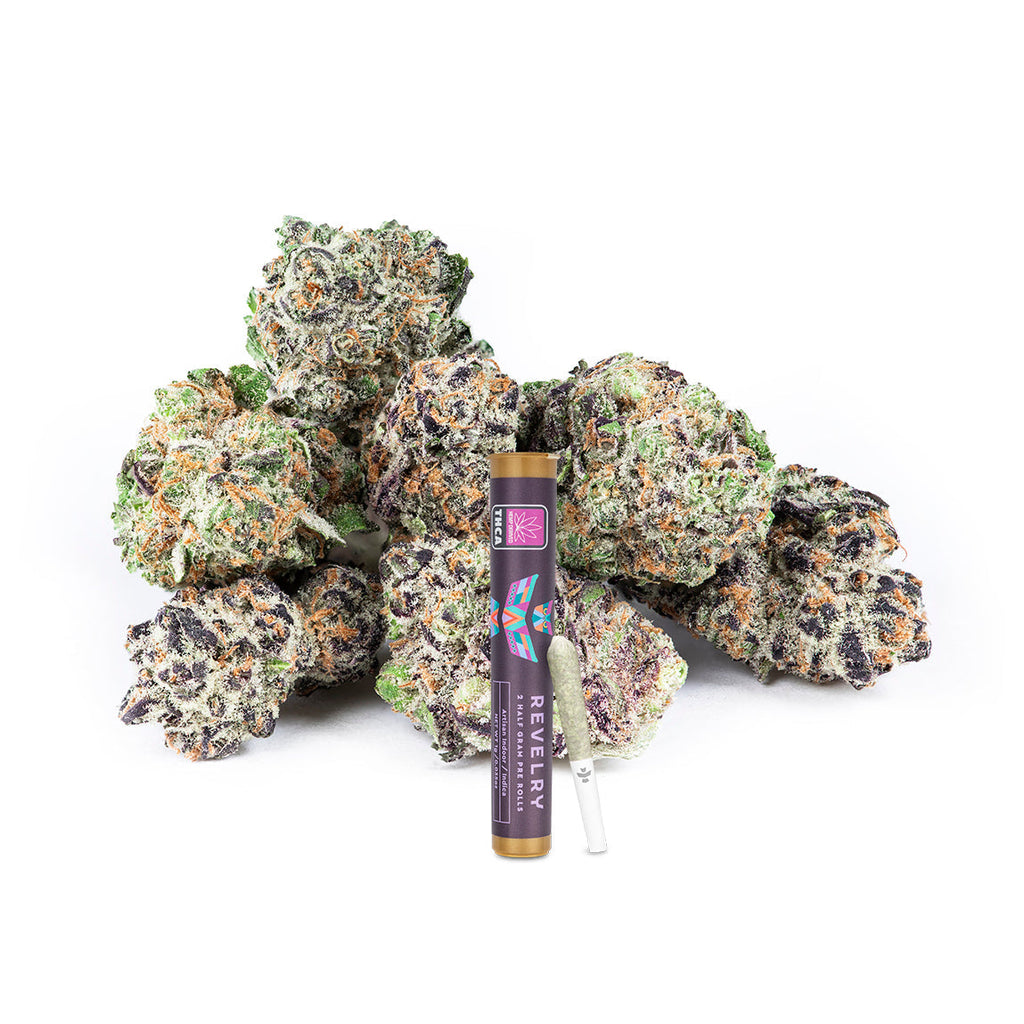 Revelry Biscotti Mints THCA Pre Rolls 2 Pack