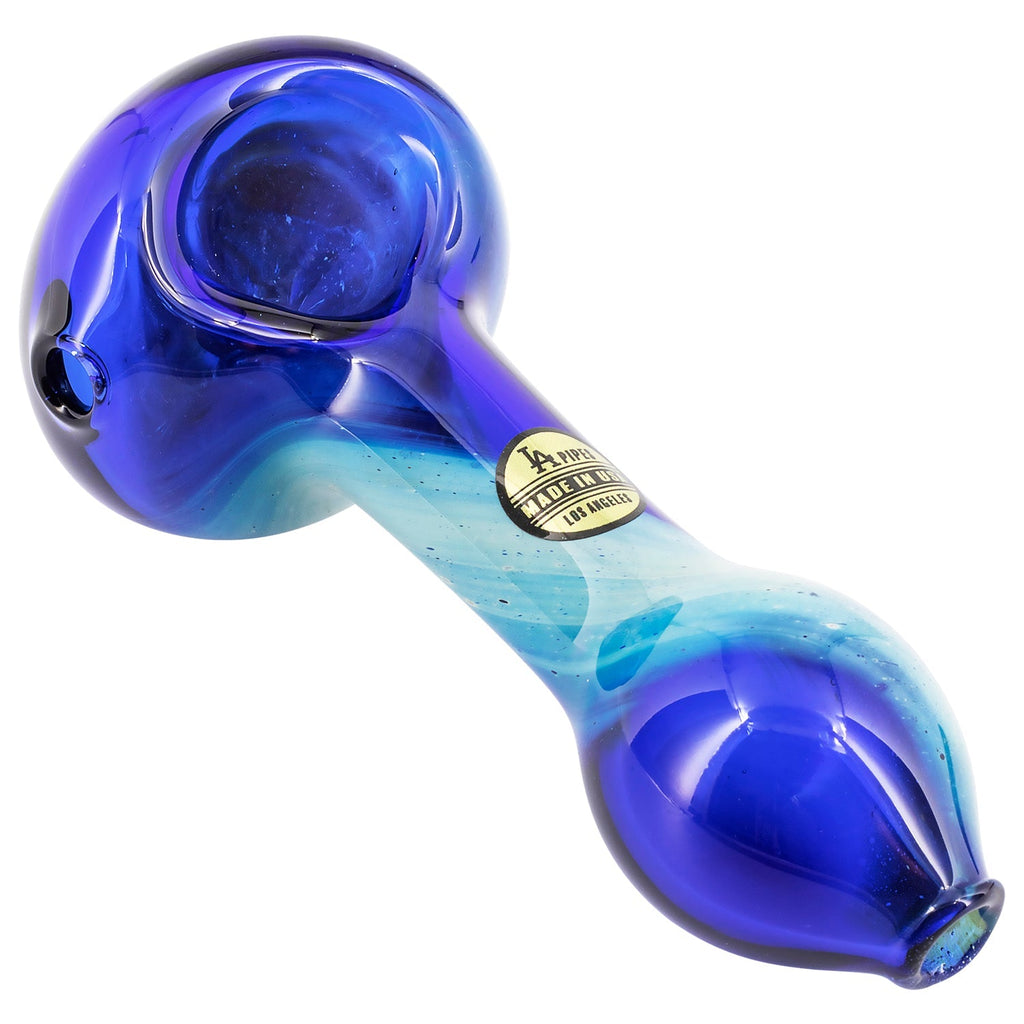 LA Pipes "Galaxy" Fumed Spoon Pipe