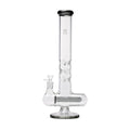 Human Grade Inline Tube Triple Ice Catch Glass Water Pipe
