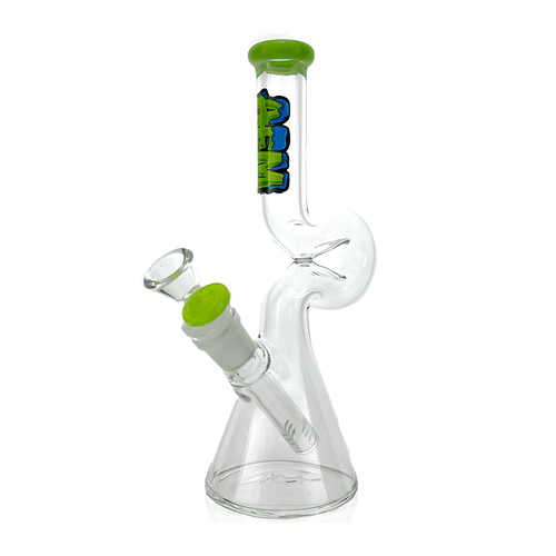 AFM Glass 9" Mini Hunchback Glass Water Pipe