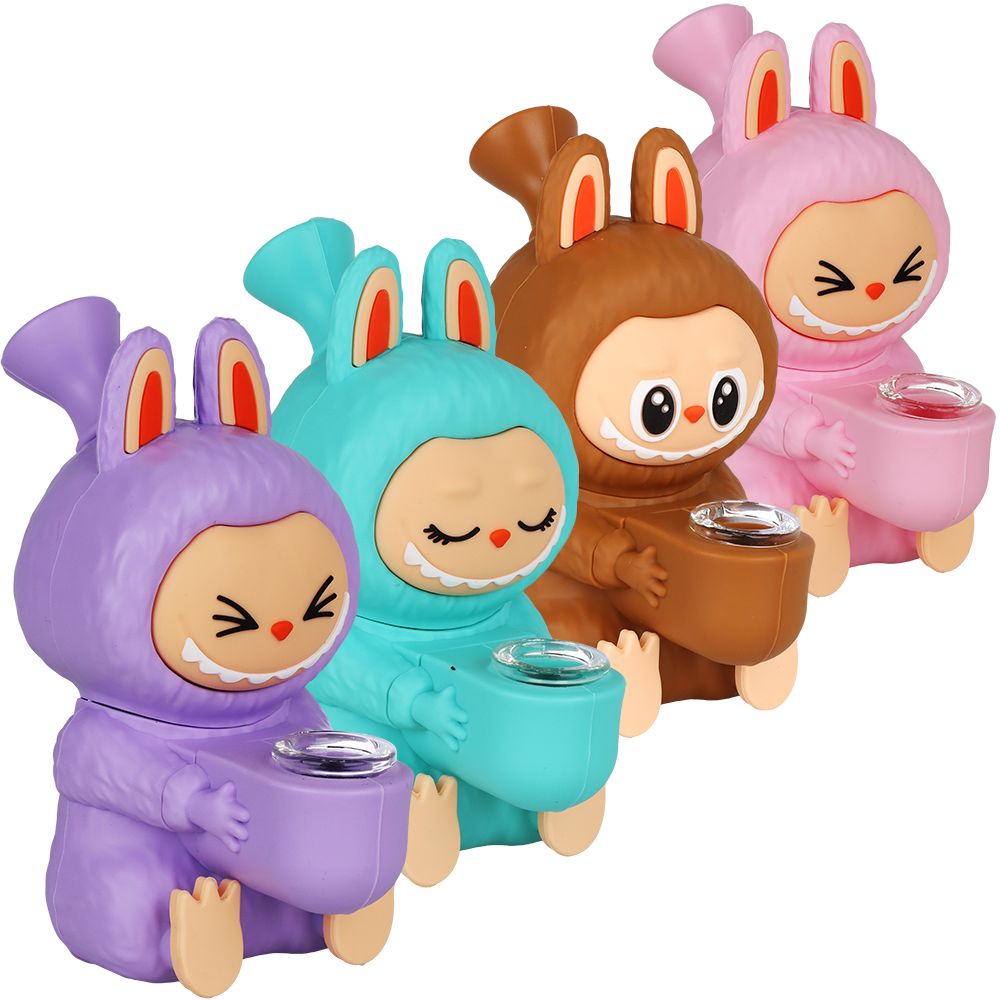 Funny Animal Silicone Water Pipe | 5.5"